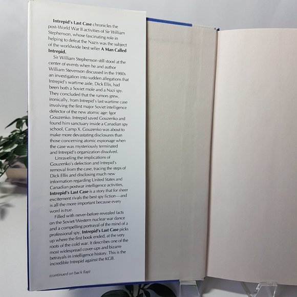 Book Intrepid's Last Case by William Stevenson Historical Thriller Military - Picture 4 of 7